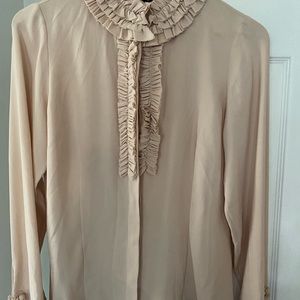 Robert Rodriguez Size 10 Ruffle Blouse